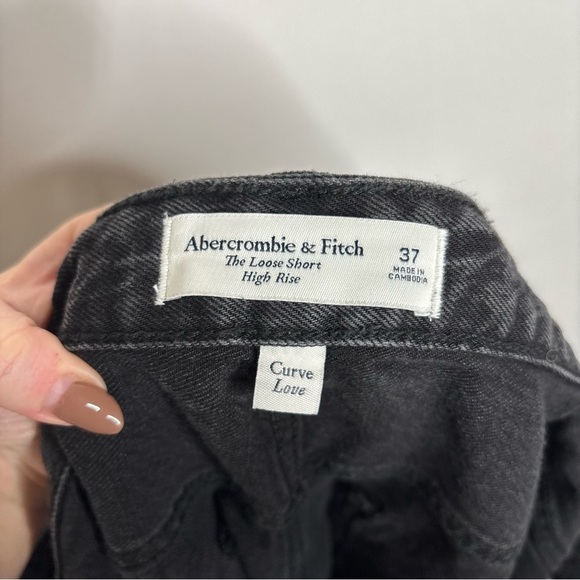 Abercrombie and Fitch Curve Love High Rise Loose Short size 37 - Picture 7 of 8